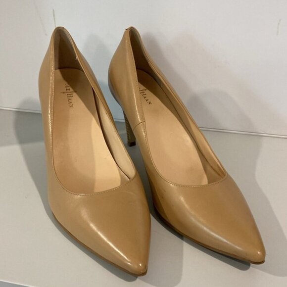 Cole Haan Nike Air Heels Tan Size 8.5 - Picture 6 of 15